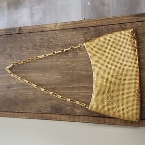 Preston&York sparkly,  gold, vintage clutch